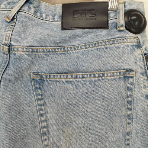 エフティーシー FTC BAGGY FIT ワイドデニムパンツ メンズ JPN:L