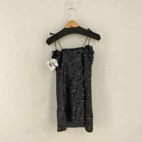 ガニー Ganni 24SS スパンコールキャミソールワンピース レディース EUR:38