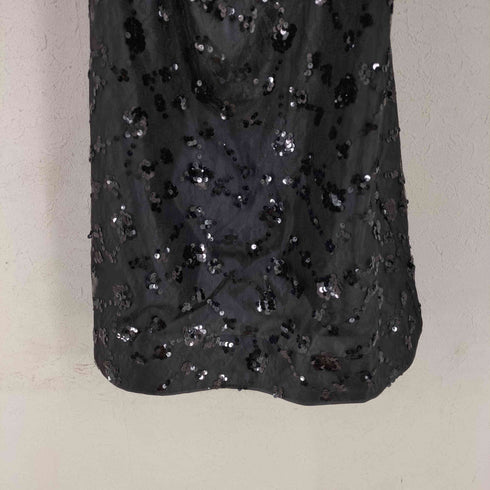 ガニー Ganni 24SS スパンコールキャミソールワンピース レディース EUR:38