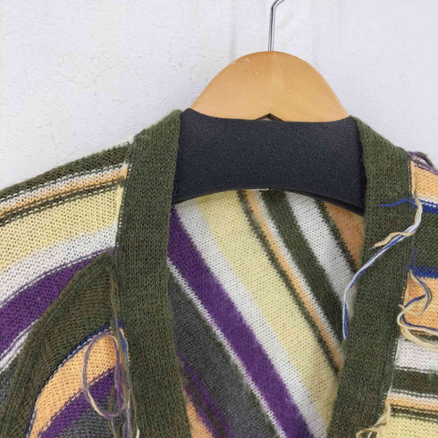 パーバーズ PERVERZE color stripe knit cardigan レディース FREE