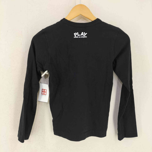 プレイコムデギャルソン PLAY COMME des GARCONS AD2023 ハートロゴ ロングスリーブTシャツ レディース JPN:XS