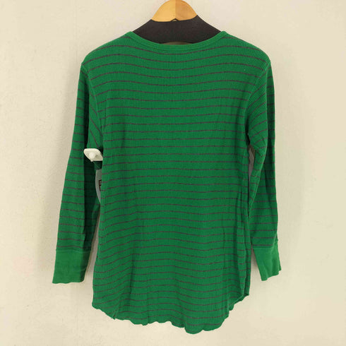 ロクビューティーアンドユースユナイテッドアローズ 6 BEAUTY & YOUTH UNITED ARROWS 別注 BORDER WAFFLE HENLY NECK PULLOVER ボーダーワッフルヘンリーネックプルオーバー レディース FREE