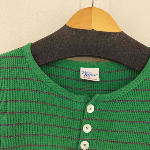 ロクビューティーアンドユースユナイテッドアローズ 6 BEAUTY & YOUTH UNITED ARROWS 別注 BORDER WAFFLE HENLY NECK PULLOVER ボーダーワッフルヘンリーネックプルオーバー レディース FREE