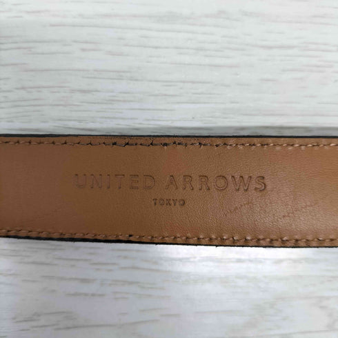 ユナイテッドアローズ UNITED ARROWS FRENCH CALF レザーベルト メンズ 34/35
