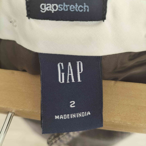 ギャップ Gap 00s gaps stretch 千鳥格子ウールチェックパンツ レディース JPN:2
