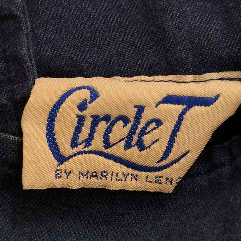 CircleT USA製 フリンジ デニムワンピース レディース 11/12