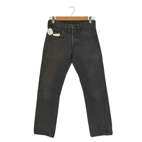 リーバイス Levis 501 後染め ボタンフライ ブラック デニムパンツ レディース W28 L32