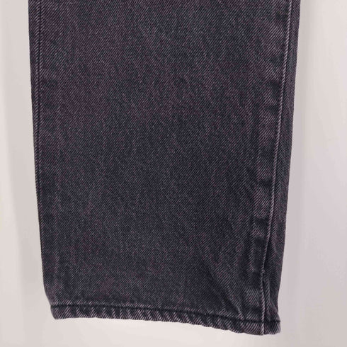 リーバイス Levis 501 後染め ボタンフライ ブラック デニムパンツ レディース W28 L32