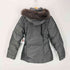 モンクレール MONCLER フードファー ジップアップ ダウンジャケット レディース 1
