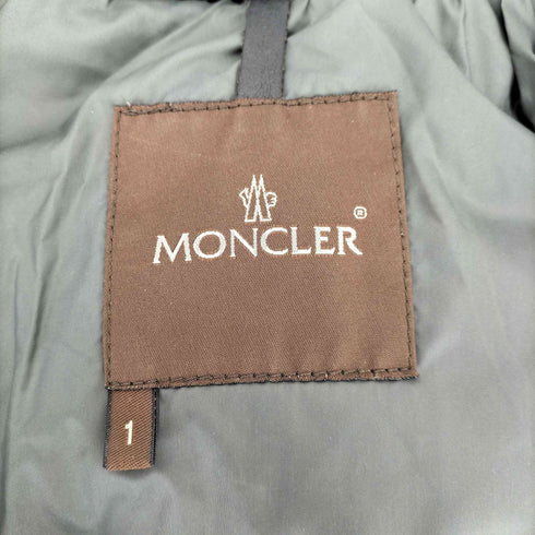 モンクレール MONCLER フードファー ジップアップ ダウンジャケット レディース 1