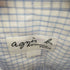 アニエスベーオム Agnes b.homme チェックボタンダウンシャツ メンズ