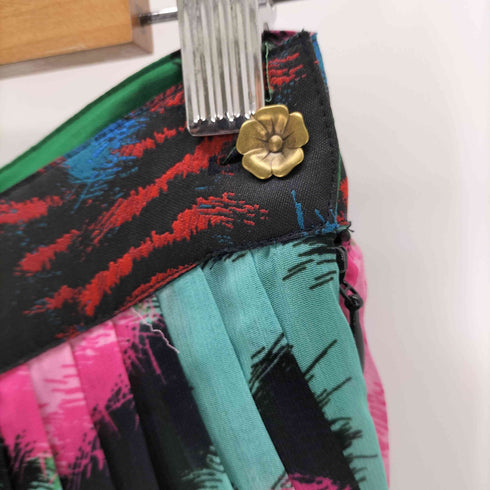 エイチアンドエム H&M レオパード柄 フリルスカート レディース EUR:38