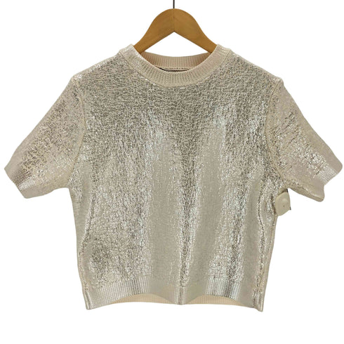 ザラ ZARA フォイルディテール ニットセーター レディース JPN:M