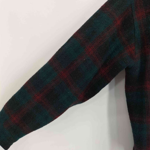 ウールリッチ WOOLRICH 90S MADE IN USA ウールシャドーチェックシャツ メンズ import:L