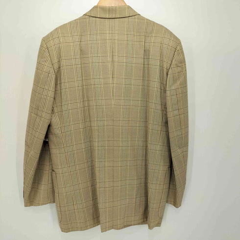 ジュンメン JUN MEN 90S テーラードジャケット 千鳥格子 シングル 3B メンズ import:L