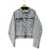 カルバンクラインジーンズ Calvin Klein Jeans 23SS ボクシ―デニムジャケットロゴパッチケミカルウォッシュデニムジャケット メンズ JPN:L