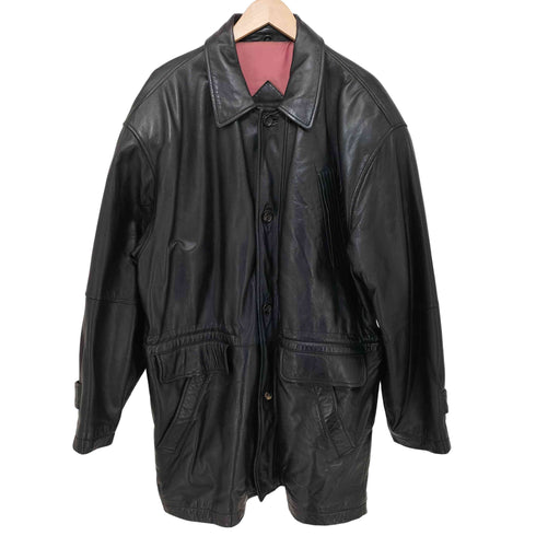 メンズティノラス MENS TENORAS ラムレザー ロング ジップアップ ジャケット メンズ