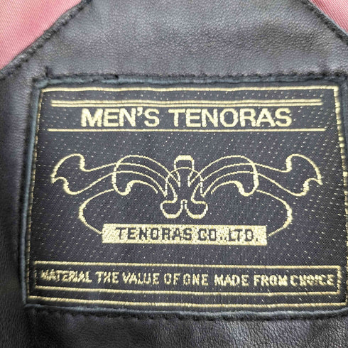 メンズティノラス MENS TENORAS ラムレザー ロング ジップアップ ジャケット メンズ