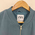 ザラ ZARA ジップアップコットンブルゾン メンズ import:XL