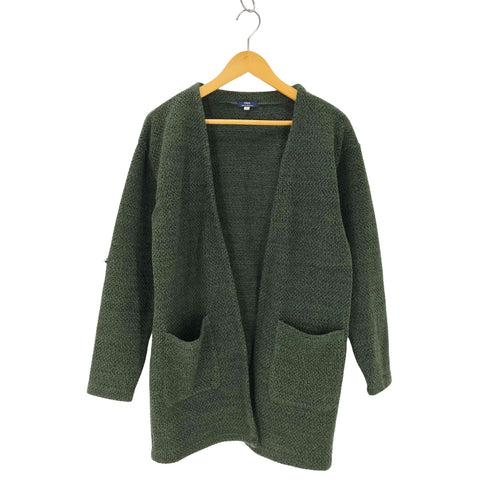 アイテムズ アーバンリサーチ ITEMS URBAN RESEARCH ノーカラーニットカーディガン レディース JPN:38