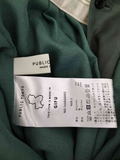 パブリックトウキョウ PUBLIC TOKYO 24AW PUBLIC SLACKS レディース JPN:2