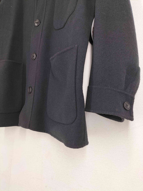ユニクロプラスジェイ UNIQLO+J 21AW ウールブレンドオーバーサイズシャツジャケット メンズ JPN:L