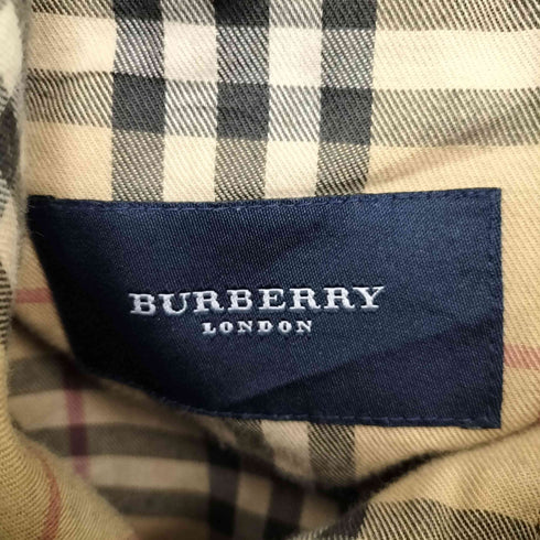 バーバリーロンドン BURBERRY LONDON モールスキンテーラードジャケット 裏地ノバチェック メンズ 54