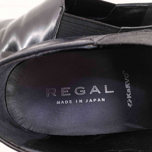 リーガル REGAL MADE IN JAPAN ショートサイドゴアドレスシューズ スリッポン 本革 KaRVO レディース JPN:24.5
