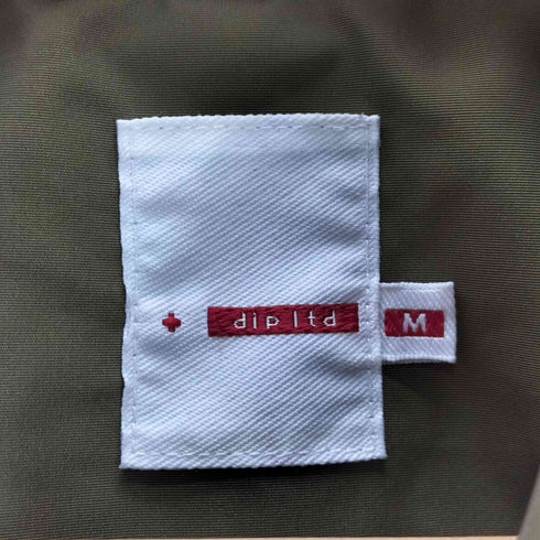 ディップリミテッド dip ltd チンスト付 比翼ステンカラーコート メンズ import:M