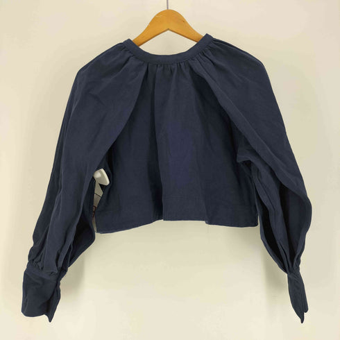 ケイビーエフ KBF 23AW クロップド ケープスリーブ ブラウス レディース ONE SIZE