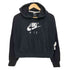 ナイキ NIKE rogo crooped hoodie レディース import:M