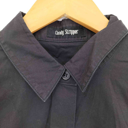 キャンディストリッパー Candy Stripper BACK FRILLシャツワンピース レディース JPN:M