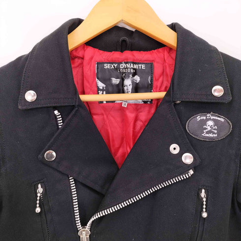 SEXY DYNAMITE LONDON コットンライダースジャケット レディース JPN:34