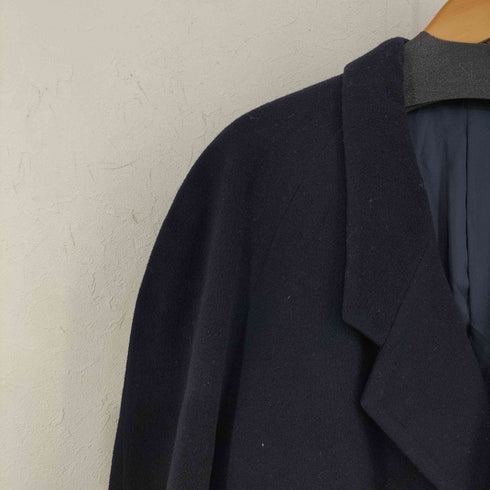 ROBEN PURE CASHMERE カシミア100 比翼ロングコート メンズ