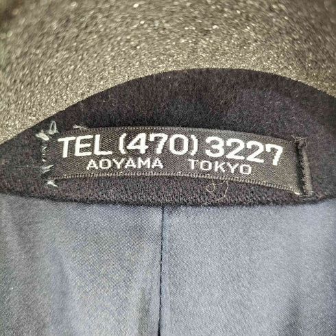 ROBEN PURE CASHMERE カシミア100 比翼ロングコート メンズ
