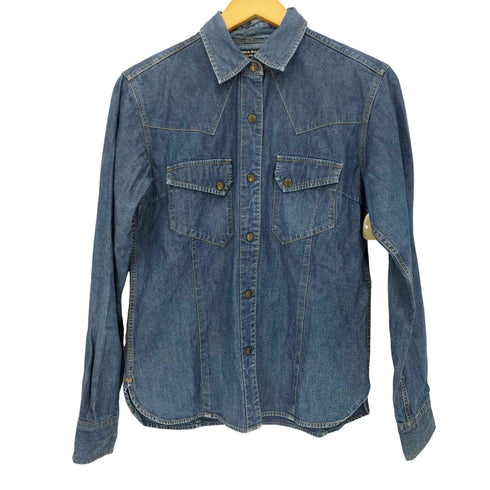 ポロジーンズ RL POLO JEANS CO. ウエスタン L/S デニムシャツ レディース JPN:M