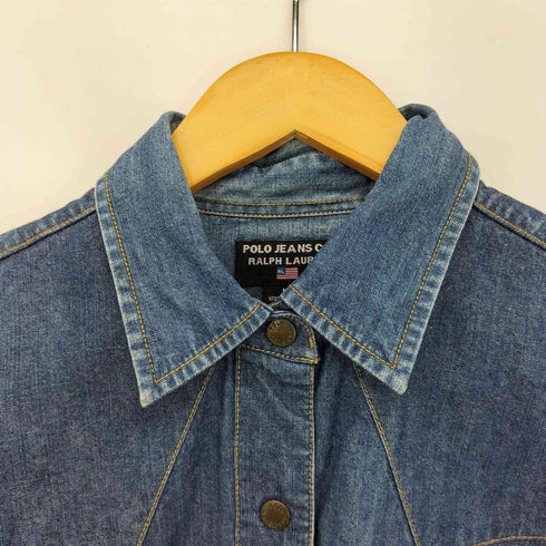 ポロジーンズ RL POLO JEANS CO. ウエスタン L/S デニムシャツ レディース JPN:M