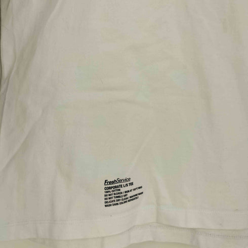 フレッシュサービス Fresh Service OVERSIZED L/S TEE オーバーサイズ ロングスリーブ Tシャツ メンズ FREE