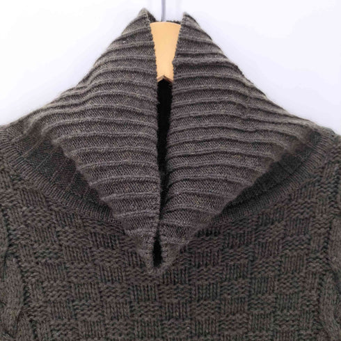 ゴーサンゴーイチプールオム 5351 POUR LES HOMMES ケーブル編み タートルネック ウールニット メンズ JPN:46