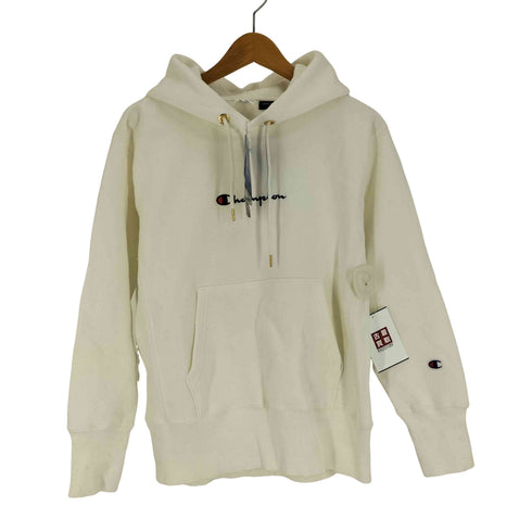 チャンピオン Champion REVERSE WEAVE STANDARD SWEAT SHIRTS リバースウィーブ ロゴ 刺繍 プルオーバー パーカースウェット レディース JPN:XS