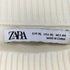 ザラ ZARA クルーネック レーヨンニット セーター メンズ XL