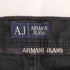 アルマーニジーンズ ARMANI JEANS メタルロゴ ジッパーフライ ストレートデニムパンツ メンズ 29