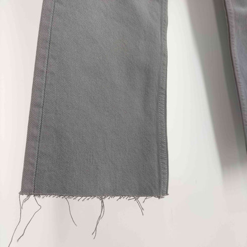 リーバイス Levis 90S USA製 Rタブ 501 ボタン裏 553 刻印 カットオフ 5ポケット カラー デニム パンツ 1999年製 レディース W:27 L:34