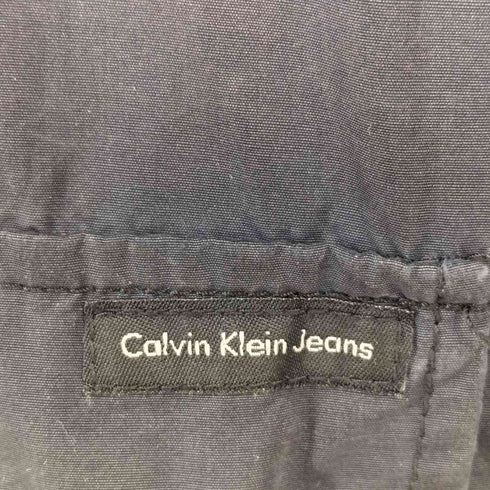 シーケーカルバンクライン ck Calvin Klein ダウンライナー付き マルチポケットジャケット ネックベルト メンズ import:L