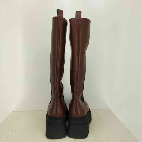 スライ SLY STITCH SIDE GOA KNEE BOOTS サイドゴア ニーブーツ レディース JPN:S
