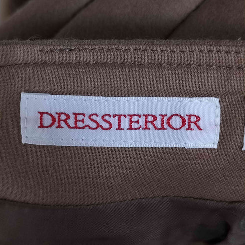 ドレステリア DRESSTERIOR ベルト付きメルトンスカート レディース 36