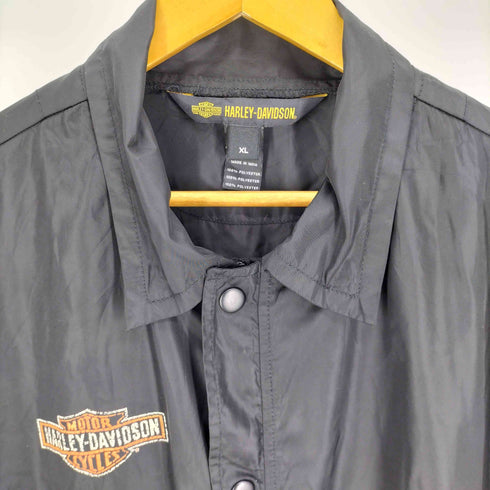 ハーレーダビッドソン HARLEY-DAVIDSON Lightweight Slim Fit Windbreaker Jacket ライトウェイト スリムフィット ジャケット メンズ import:XL
