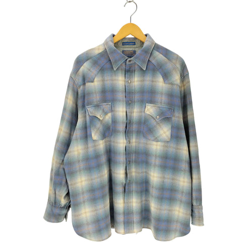 ペンドルトン PENDLETON チェック柄 ウエスタンウールシャツ メンズ JPN:XXL
