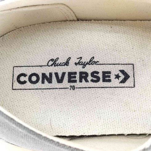 コンバース CONVERSE CT70 ORIGIN GREY LOW CUT メンズ JPN:28.5