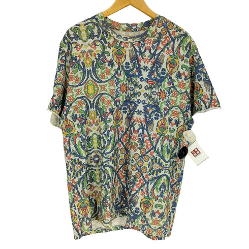 シュプリーム Supreme 23SS Small Box スモール ボックス デジタル 花柄 総柄 カットオフ クルーネック Tシャツ メンズ import:M